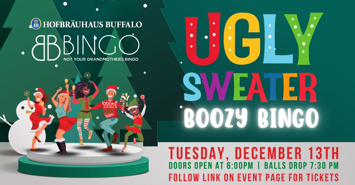 Ugly Sweater Boozy Bingo