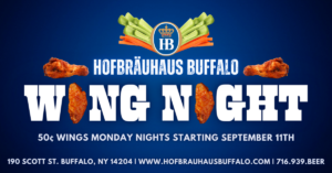 Hofbrauhaus Buffalo Wing Night September (1200 × 628 Px)