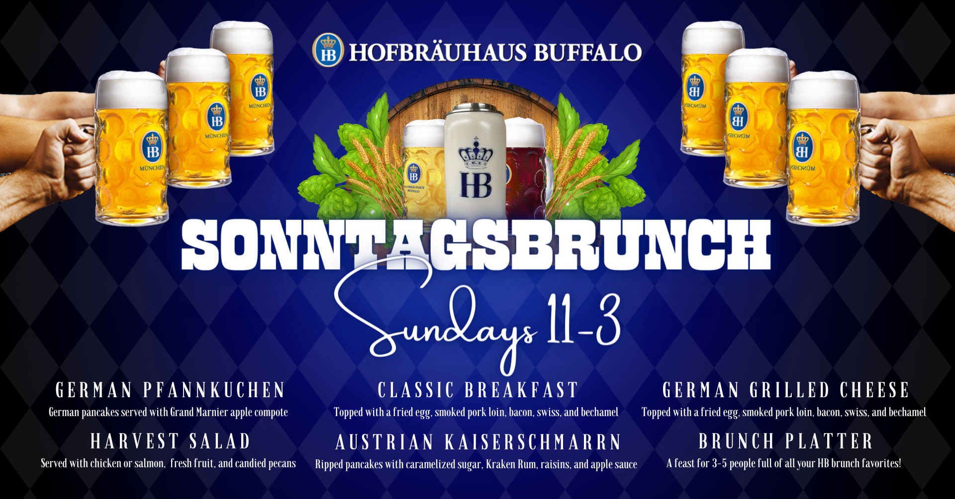 Sunday Brunch at Hofbrauhaus Buffalo