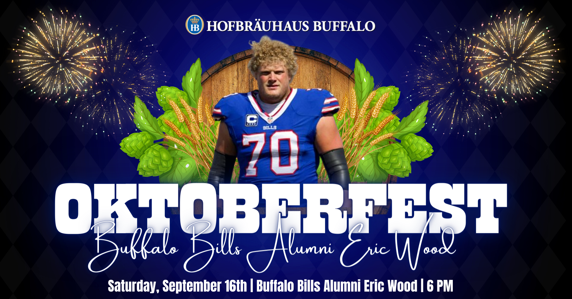 Oktoberfest Opening Ceremony featuring Buffalo Bills Alumni Eric