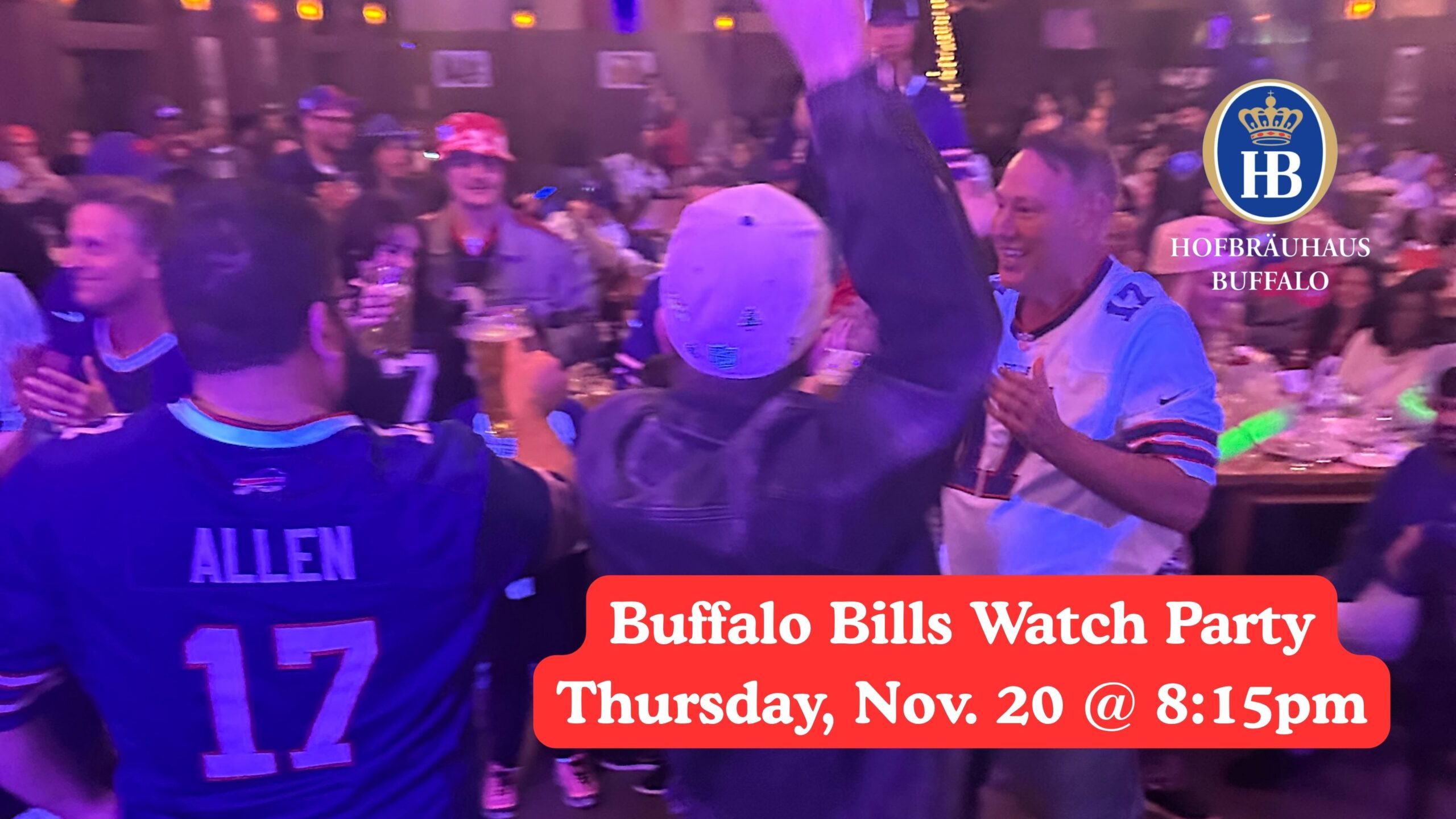 Buffalo Bills Watch Party Thursday, Nov. 20 (1)