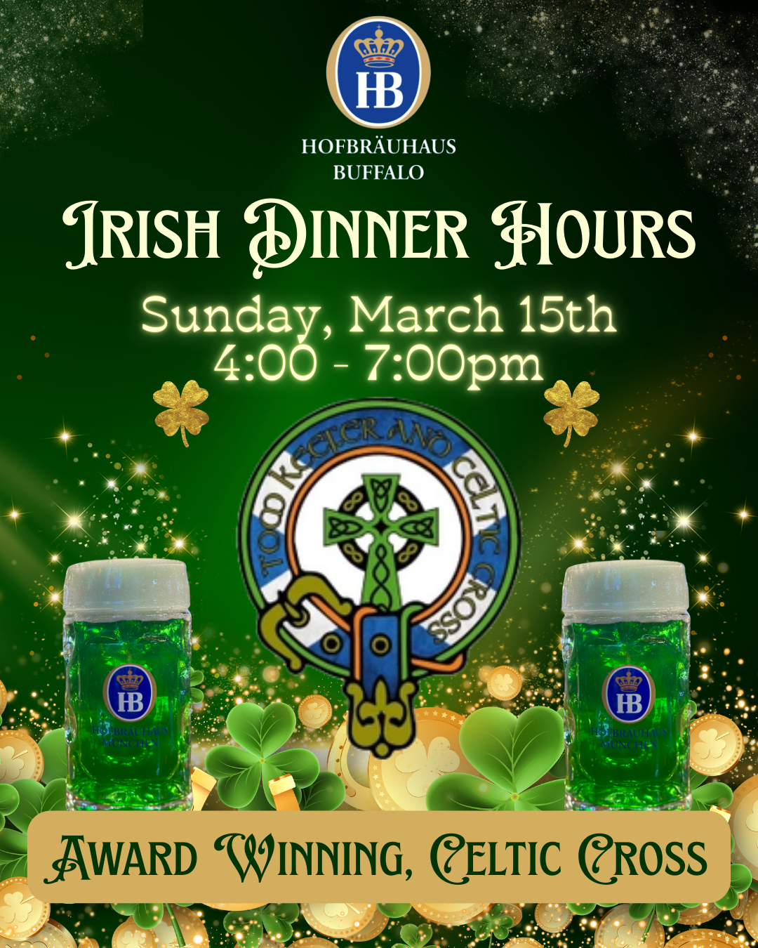 Irish Dinner Hours 3 15