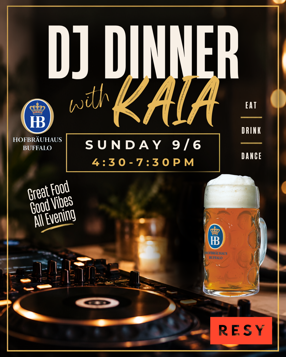 9 6 Dj Dinner Kaia
